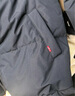 Levi's李维斯情侣冬季同款户外防寒保暖休闲松弛连帽羽绒服外套 黑色 L 实拍图