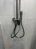 惠达卫浴淋浴花洒套装家用卫生间淋浴房增压花洒精铜主体 59A精铜-旋钮-圆形出水H95 实拍图