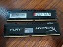 金士顿（Kingston）骇客神条/HyperX FURY 野兽 Beast DDR4 PC4 UDIMM 第四代台式机电脑内存条升级DIY游戏电竞双通道 DDR4 2400 台式机骇客神条雷电 8G 实拍图