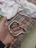 积优（JEAYOU）代用天梭浪琴表带钢带男士手表链天梭力洛克汉密尔顿阿玛尼卡西欧依波西铁城美度不锈钢表带 七珠钢带-银色 A表耳间距 19mm 实拍图