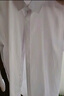 啄木鸟（TUCANO）衬衫男士竹纤维长袖衬衣商务休闲时尚百搭韩版上衣男装 白色C 4XL 实拍图