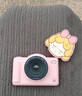 麦巧适（MAQUCC）女孩生日礼物儿童触屏数码照相机ccd拍照校园学生3-6岁7-14玩具 实拍图