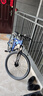 大行（DAHON）折叠山地车26英寸27速铝合金避震碟刹成人运动自行车XAA673M 消光蓝 实拍图