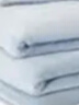 网易严选 毛毯暖绒盖毯 法兰绒撸猫毯 办公居家空调毯海洋蓝灰180*200cm 实拍图