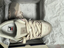 斐乐（FILA）女鞋帆布鞋LAVA胖胖底厚高底增鞋板鞋帆布鞋休闲鞋 黑-BK 40 实拍图