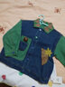 齐齐熊 男童外套春秋款宝宝牛仔上衣儿童秋装衣服复古小童童装 实拍图