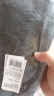 博沃尼克 高筒防雨鞋套 防水防滑高筒加厚橡胶底耐磨户外骑行鞋套雨靴 S黑 实拍图