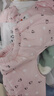 贝瑞加（Babyprints）婴儿连体衣2件装新生宝宝蝴蝶衣长袖护肚连身衣满月服 小兔59 实拍图
