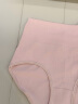 梦特娇100%纯棉档10A抗菌高腰收腹无痕内裤女收小肚子提臀3条独立礼袋装 实拍图