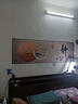 Dincmei顶创美卧室床头装饰画自粘墙贴纸画酒店宾馆民宿客厅沙发背景墙壁纸贴画 01.静心 宽180cm-高60cm 【打印边框】 实拍图