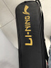 李宁（LI-NING）羽毛球拍雷霆小钢炮全碳素进攻型超轻高磅单拍黑色5U 已穿线 实拍图