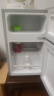 韩电双门冰箱家用小型出租房宿舍双开门冷藏冷冻节能轻音大容量办公室电冰箱二门白色 BCD-28L银色全国联保3年 晒单实拍图