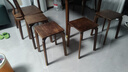 盘柁 北美黑胡桃木高凳 实木餐椅凳子 新中式小凳子可叠放方凳茶几凳 北美黑胡桃木单个【现货】 实拍图