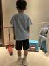 真维斯男童夏装套装2026儿童短袖t恤男孩夏季短裤两件套潮帅气时髦衣服 实拍图
