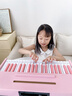 俏娃宝贝（QIAO WA BAO BEI）木质儿童小钢琴电子琴玩具女孩宝宝初学乐器公主幼儿园毕业礼物 实拍图