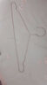 尚美德不锈钢衣架袜子夹晒衣架加粗晾衣架子无痕挂架防滑带凹槽衣服撑子 【京东配送】304不锈钢40cm20个 实拍图