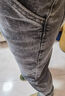 皮尔卡丹（pierre cardin）牛仔裤男秋冬季宽松休闲直筒裤子男士高端弹力长裤男装 蓝灰色 31 实拍图
