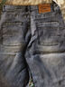增致牛仔（zengzhi）男士牛仔短裤男2025夏季薄款宽松直筒五分裤休闲潮流中裤子男裤 实拍图