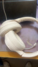 iKF T1【升级APP】头戴式蓝牙耳机无线有线手机电脑带麦克风头戴耳麦游戏电竞降噪耳机超长待机 云岩白-App智联+60小时续航 实拍图