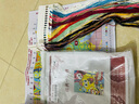 惗优品十字绣手工diy刺绣自己绣海绵宝宝线绣客厅小幅卧室儿童房小件 海绵宝宝十字绣【中格3股绣】 40*50cm 实拍图