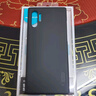 耐尔金 适用三星note10+手机壳 磨砂防滑防摔手机保护壳轻薄简约硬壳手机套 护盾 黑色 实拍图