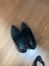 Thinkwell真皮单鞋女细跟高跟鞋女尖头黑色工作鞋女职业鞋软底舒适久站不累 真皮细跟 5cm D4128-5 34 实拍图