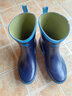 非常行（Jolly Walk）水鞋男雨鞋低筒水靴洗车钓鱼雨靴防水套鞋胶鞋 深蓝 39 实拍图