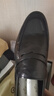 金利来（Goldlion）男鞋秋冬商务正装婚鞋皮鞋舒适乐福鞋G582330093AAA黑色44 实拍图