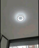 莱盏豪灯铝材过道走廊灯简约卧室吸顶灯网红新款衣帽间LED玄关入户阳台灯 金色圆形20CM 24W LED白光 实拍图
