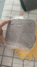 水槽堵塞神器地漏浴室头发过滤器厨房下水道防堵毛发过滤网卫生间 灰色 1片 实拍图