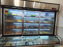玖意三温点菜柜烧烤饭店麻辣烫展示柜冷藏冰柜商用蔬菜水果串串冷藏冷冻保鲜柜立式陈列柜熟食凉菜卤菜 全钢全铜移门款 备货下单【单拍不发货】 实拍图