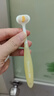 马博士儿童牙刷三面软毛0-2-3-6-12岁以上小孩3D宝宝刷牙 黄色牙刷 实拍图