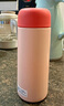 九阳保温杯316L不锈钢水杯男女士杯子大容量茶杯便携礼物 气泡粉 260ml WR191 实拍图