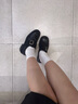 MANTENER GRAN厚底乐福鞋女2024新款真皮单鞋黑色一脚蹬小皮鞋 MG女鞋 黑色【现货】【脚背宽/脚背高拍大一码】 37 实拍图