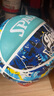斯伯丁Spalding酷炫涂鸦橡胶耐磨室外7号篮球84-373Y蓝色 实拍图