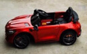 HF儿童电动车四轮汽车可坐人可遥控摇摆男女孩宝宝玩具童车充电礼物 中国红【遥控+大电瓶+蓝牙音乐】 实拍图