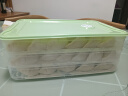 【京东物流配送】冻饺子盒冰箱收纳盒食品级水饺速冻保鲜盒馄饨 1盖 3层 实拍图