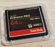 闪迪（SanDisk）64GB CF（CompactFlash）内存卡 4K 3D UDMA-7 至尊超极速相机存储卡 读速160MB/s 写速150MB/s 实拍图