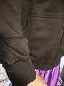 真维斯（JEANSWEST）秋冬季开衫连帽卫衣男士冬季外套休闲百搭宽松加绒加厚夹克打底衫 黑色【常规】 XL【建议160-185斤】 实拍图