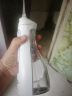 博皓（prooral）电动冲牙器家用洗牙器便携式水牙线冲洗器牙齿清洁器除牙垢洁牙器牙结石口腔护理牙缝牙套正畸5025 晶莹透 |店长推荐 实拍图