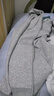 JEANSWEST LIFE真维斯卫衣男开衫连帽外套春秋厚实透气拉链上衣少年街头潮流衣服 实拍图