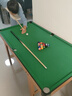 浮造台球桌家用儿童小型桌面室内迷你桌球六一礼物玩具可折叠大号桌子 【2.5cm球】62厘米-中号短腿桌面 实拍图