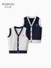 努比屋儿童马甲男童春秋外穿背心大童秋季马夹男孩洋气英伦风坎肩 实拍图