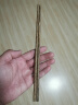 鸡翅木筷子无漆无蜡家用防滑防霉耐高温实木中式 纯天然鸡翅木1双 实拍图