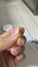 周六福海星足金999黄金耳钉女耳饰生日礼物计价AA096005 约0.67g 一对 实拍图