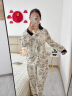 爱宝适月子服春夏款孕产妇睡衣家居服产后哺乳衣喂奶衣墨韵繁花L码M439 实拍图