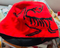 ARC'TERYX始祖鸟 LIGHTWEIGHT BIRD HEAD TOQUE 舒适 男女同款 绒线帽 BLACK/DYNASTY/黑色/皇朝红 均码 实拍图