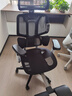 黑白调E3结构大师Air人体工学椅电脑椅子久坐办公椅【罗永浩推荐】 E3Air【4维双轴颈枕】耀黑有脚托 实拍图