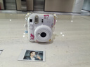 富士（FUJIFILM） instax mini12立拍立得一次成像相机 一次成像旅游相机可替换相纸 mini12 茉莉白（香港仓发） 实拍图