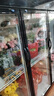 坚峰 鲜花保鲜柜 立式冰柜 风冷保鲜柜商用冰箱花店冷藏柜鲜花展示柜冰箱 三门基础黑【长1800*厚650*高1920mm】 实拍图